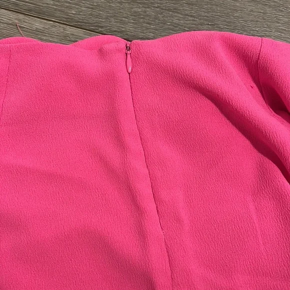 High-Waisted Hot Pink Shorts - Picture 5 of 6